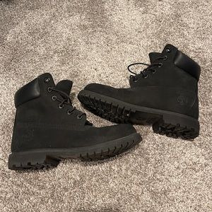 Womens Black Timberlands